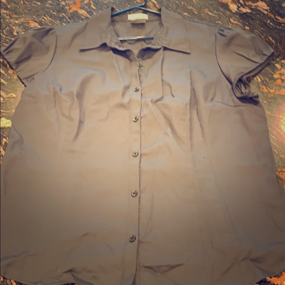 Van Heusen stretch top.